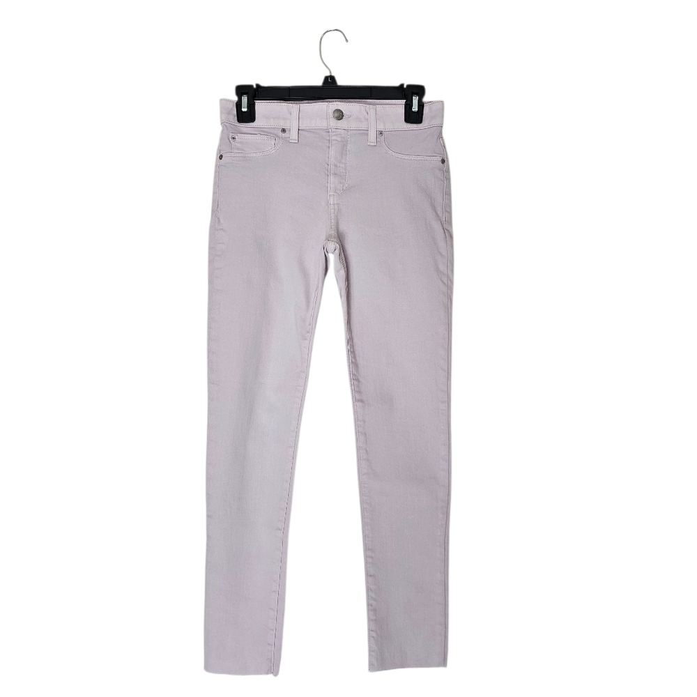 Joe's Jeans The Icon Mid Rise Skinny Crop Lavender Purple Jeans 25 NWT